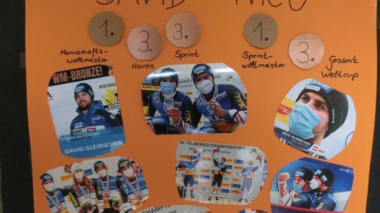 Rodel Weltmeister David und Nico Rodel Weltmeister David und Nico